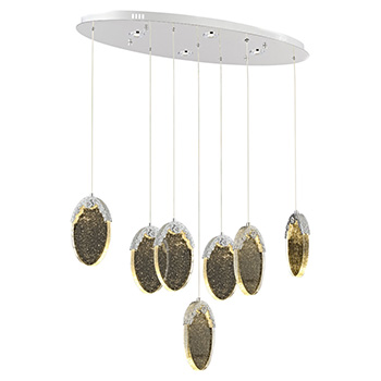 İNCİ 7 Lİ YEMEK MASASI KROM