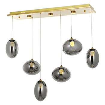 MİX  6 LI YEMEK MASASI FÜME