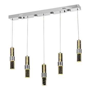 UZİ  5 Lİ YEMEK MASASI KROM