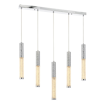 VİTO 5 Lİ YEMEK MASASI  KROM 