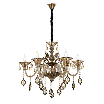 YAKUT 6 LI AVİZE BAL