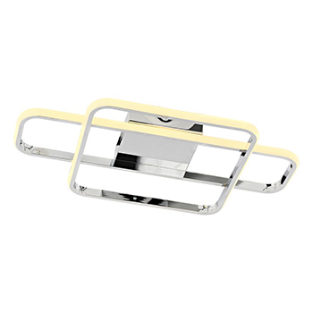 ZİRVE KARE PLAFONYER KROM