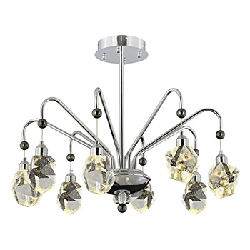 SAHRA 8 Lİ AVİZE KROM