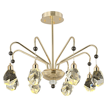 SAHRA 8 Lİ AVİZE SARI