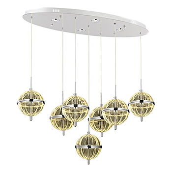 DÜNYA 7 Lİ YEMEK MASASI KROM