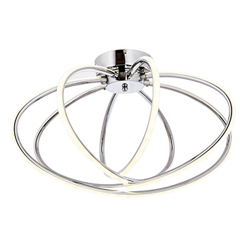 HARE BÜYÜK PLAFONYER KROM